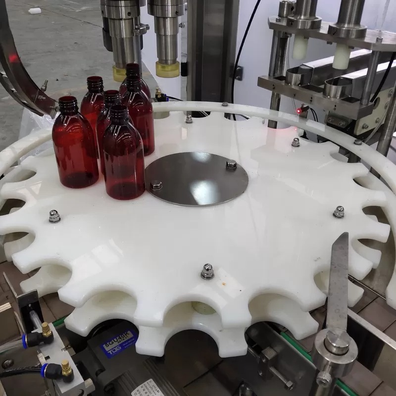Siemens PLC Control Машина для наполнения бутылок маслом