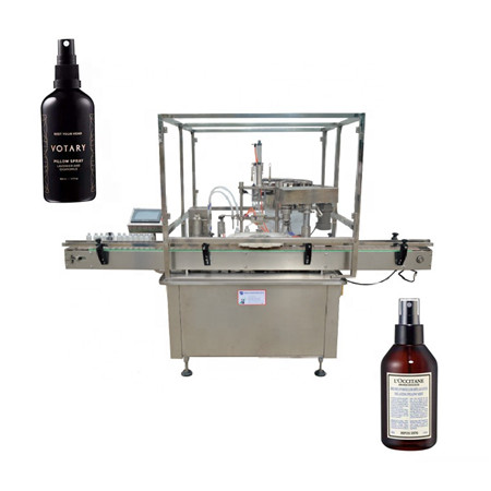 G2WG 3-30 мл Полуавтоматическая машина для наполнения бутылок с двумя головками и пневматическим поршнем