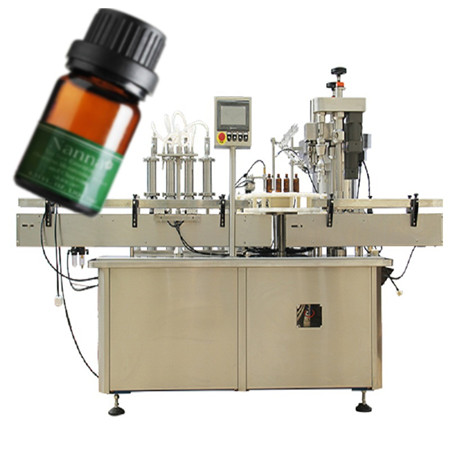 Автоматическая машина для наполнения и укупорки бутылочек с каплями эфирного масла наполнителя 15 мл 30 мл